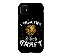 Hülle für iPhone 11 I Practice Stitch Craft - Yarn Knitting - Knitter's Gift