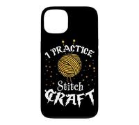 Hülle für iPhone 13 I Practice Stitch Craft - Yarn Knitting - Knitter's Gift