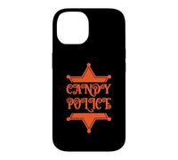Hülle für iPhone 14 Candy Police Lustiges Halloween-Party-Kostüm Eltern Mama Papa