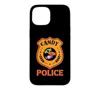 Hülle für iPhone 15 Candy Police Lustiges Halloween-Party-Kostüm Eltern Mama Papa