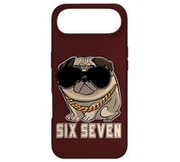 Hülle für iPhone Air Cool Boss Retro Sonnenbrille Gen Alpha Pug Meme Six Seven Dog