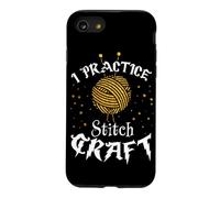 Hülle für iPhone SE (2020) / 7/8 I Practice Stitch Craft - Yarn Knitting - Knitter's Gift