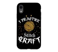 Hülle für iPhone XR I Practice Stitch Craft - Yarn Knitting - Knitter's Gift