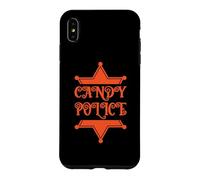 Hülle für iPhone XS Max Candy Police Lustiges Halloween-Party-Kostüm Eltern Mama Papa