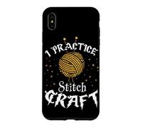 Hülle für iPhone XS Max I Practice Stitch Craft - Yarn Knitting - Knitter's Gift