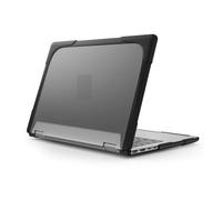 Hülle kompatibel mit HP Envy X360 14 Zoll 2-in-1 2024 Laptop Schutzhülle Stoßfest Langlebig TPU Stand(Black)