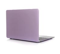 Hülle Kompatibel mit MacBook 12 Zoll A1534, transparente Hartschale Schutzhülle für MacBook 12 Zoll mit Retina-Display (Modell A1534, Release 2017 2016 2015), Lila