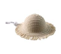 Hüte Für Hunde | Niedlicher Strohhut Handarbeit | Geflochtene Hüte Für Hunde Und Katzen Haustierzubehör | Für Zuhause Reisen Outdoor Spaziergang Picknick Camping