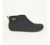 Hüttenschuh Magicfelt 743 Merino-Filzhausschuh Hausschuh Pantoffeln Farbe Graphite Größe 36 graphite 36