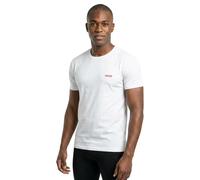 HUGO Herren T-Shirt RN Triplet P – Dreierpack, Rundhals, Kurzarm, mit Logo, Baumwolle Weiß L