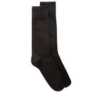 HUGO 2P Crew Sock Schwarz Gr 39/42