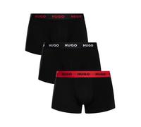 HUGO 3 Packungsstämme, Schwarz 2XL