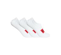 HUGO 3Er-Packung Etiketten-Sneakersocken, Weiß Einheitsgröße