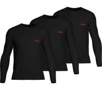 HUGO 3P Triplet Shirt Schwarz Baumwolle Medium Herren