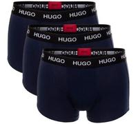 HUGO 3P Triplet Trunk Marine Baumwolle Medium Herren