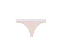String HUGO UNDERWEAR "ID", Damen, Gr. S, light, pastel pink 688, Jersey, Obermaterial: 93% Baumwolle, 7% Elasthan, körpernah, Unterhosen String, aus Stretch-Baumwolle mit Logos am Bund (90432558-S) l
