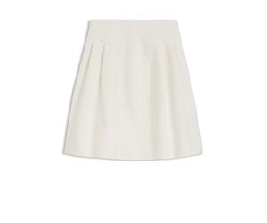 HUGO A-Linien Rock aus funkelndem Bouclé - Style Ruminal-1, 50558333 Weiß 42