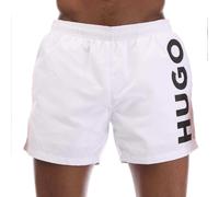 Hugo - "Abas" Badeshorts Logo für Herren (Weiß) S