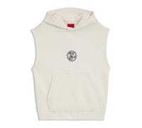 HUGO Ärmelloser Hoodie mit Box-Artwork - Style Duboxo, 50542433 Natur XS