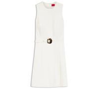 HUGO Ärmelloses Kleid mit Gürtel mit Schließe - Style Kidenna, 50559186 Weiß 42