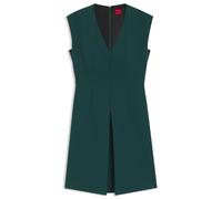 HUGO Ärmelloses Regular-Fit Kleid mit Falte vorn - Style Kilama, 50547206 Dunkelgrün 36