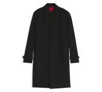 HUGO All-Gender Mantel aus Baumwoll-Mix - Style Maver2631, 50560947 Schwarz M