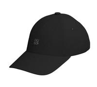 HUGO Cap aus Baumwoll-Twill mit Stack-Logo-Schriftzug - Style Ally-ME, 50533427 Schwarz ONESI