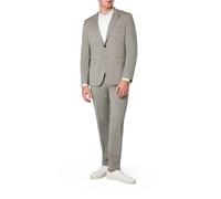 HUGO Anzug Herren Extra Slim Fit Woll-Stretch grau, 50