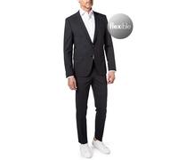 HUGO Anzug Herren Schurwoll-Stretch grau, 52