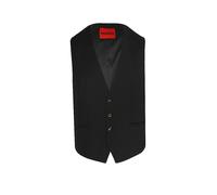 HUGO Regular Fit Anzugweste aus Woll-Mix Modell 'VIN253X-MH' in Black, Größe 48