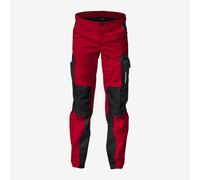 HUGO Arbeitshose Kinder rot-schwarz 146/152