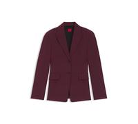 HUGO Regular Fit Blazer mit steigendem Reverskragen Modell 'ASMALLA-1' in Bordeaux, Größe 42