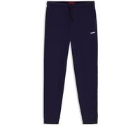 Pyjamahose HUGO UNDERWEAR "Austin Pants", Herren, Gr. XL (54), N-Gr, open blau 496, Obermaterial: 60% Baumwolle, 40% Polyester, lang, Hosen Pyjamahose (97035507-XL) open blau 496