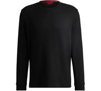 Hugo - "Austin" Schlafanzug-Oberteil für Herren, Langärmlig (Schwarz) XL
