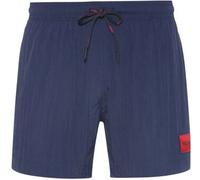 HUGO Badehosen Dominica Recycled Swim Shorts Dunkelblau Polyester Medium Herren