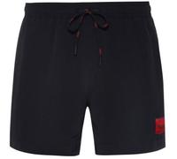 HUGO Badehosen Dominica Recycled Swim Shorts Schwarz Polyester Medium Herren