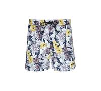 HUGO Schnell trocknende Badeshorts mit Allover-Print - Style CALALA, 50510061 Hellgelb S