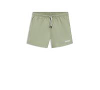 HUGO Schnell trocknende Badeshorts mit Logo-Print - Style HAITI, 50469312 Grün L