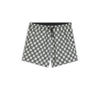 HUGO Badeshorts mit Schachbrett-Logos - Style AARON_SWIM, 50556792 Grün S
