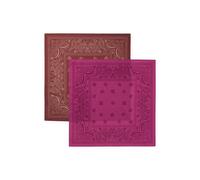 HUGO Bandanas aus bedruckter Baumwoll-Popeline im Zweier-Pack - Style 2Bandana_pack_W, 50562378 Braun / Pink ONESI