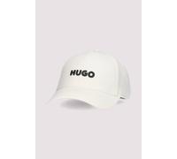 HUGO Basecap aus Baumwolle, weiß. ONESI Natural