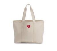 Hugo Becky Tote Bag mit Icon-Heart, Shopper, Open White