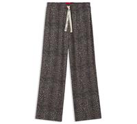 HUGO Bedruckte Pyjama-Hose aus Stretch-Modal und Baumwolle - Style CASUAL PANTS, 50556937 Grau gemustert XS
