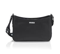 HUGO Bel Logo Strap Small Hobo Bag, Himbeerrot, Small