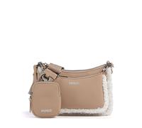 Hugo Bel Umhängetasche beige, Polyurethan, Damen