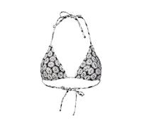 HUGO Neckholder-Bikinitop mit Rüschenrand - Style RUFFLE TRIANGLE, 50540243 Gemustert S