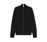 Hugo - Black Bomber Jacket With Ribbed Collar - Größe XL - schwarz