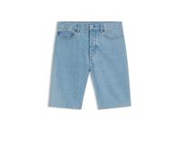 HUGO Blaue Straight-Fit Shorts aus Vintage-Denim - Style Skate shorts, 50555994 Hellblau 32