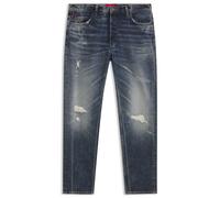 HUGO Blaue Tapered-Fit Jeans aus bequemem Stretch-Denim - Style HUGO 634, 50554154 Dunkelblau 33/34