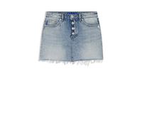 Jeansrock HUGO BLUE "Galanie", Damen, Gr. S, bright blau 430, Denim/Jeans, Obermaterial: 100% Baumwolle, unifarben, mini, Röcke Jeansrock, in Mini-Länge, Mid Rise (70810746-S) bright blau 430